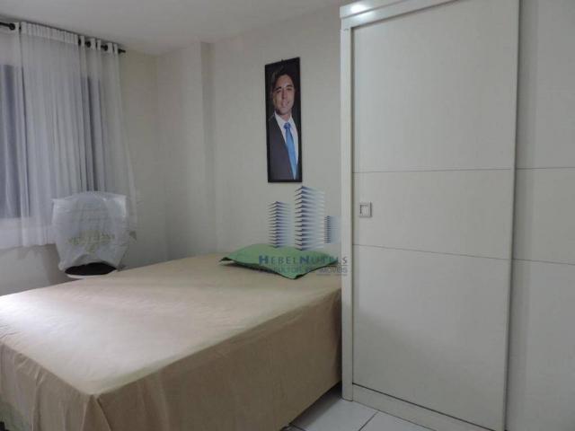 Apartamento com 4 dormitórios à venda, 133 m² por R$ 750.000 - Jatiúca - Maceió/AL - Foto 9