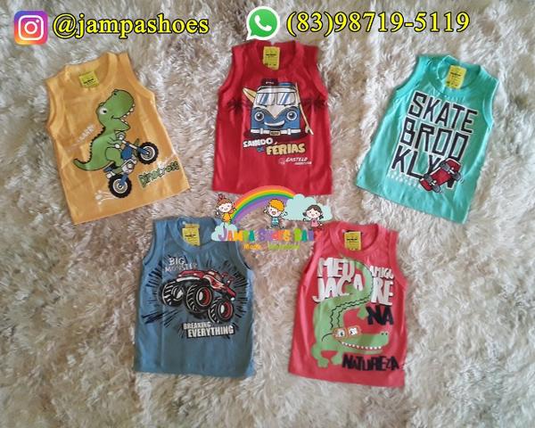 Camiseta infantil masculina