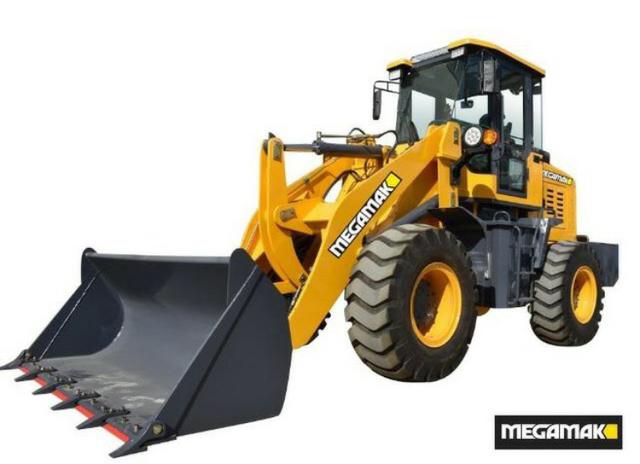 Pá Carregadeira Megamak 930, 1.2M³ 2000KG, 0km, Pronta Entrega