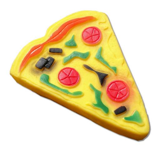 Fatia de Pizza Brinquedo para Cães