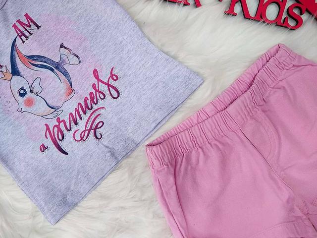 Conjunto Infantil Ding Dang Tam P NOVO - Foto 2