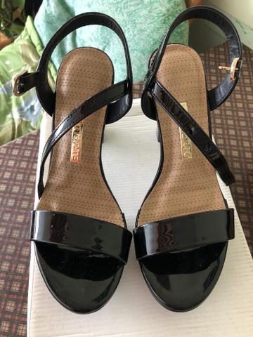 Sapato alto preto marca ( via Marte ) - Foto 4