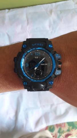 Relógio Digital Masculino Esporte Wr Resistente Água 1155 - Foto 2