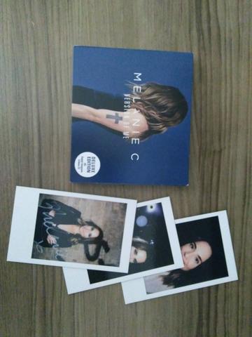 Mel c cd duplo com card autografado