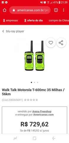 Talkabout motorola 600mc