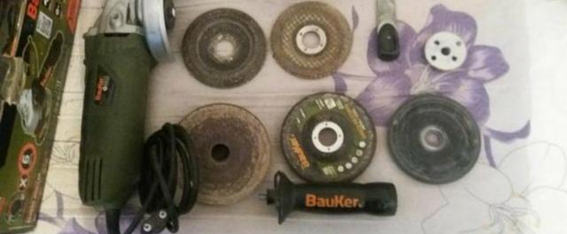 Lixadeira bauker 800w - Foto 2
