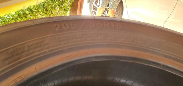 Pneus 205 /55 16 Goodyear novos com nf - Foto 2