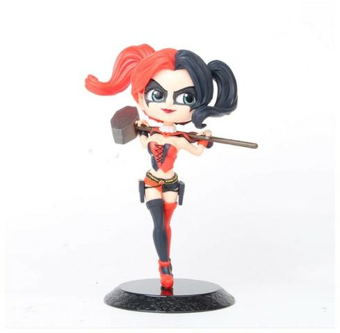 Super Heroínas 15cm Mulher Maravilha Super Girls Arlequina - Foto 2