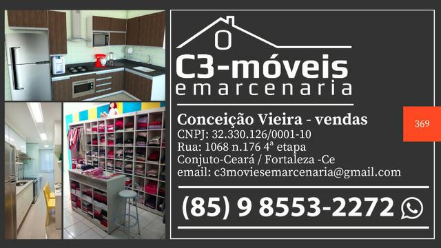 Kit mesa de manicure + expositor de esmaltes em mdf - Foto 5