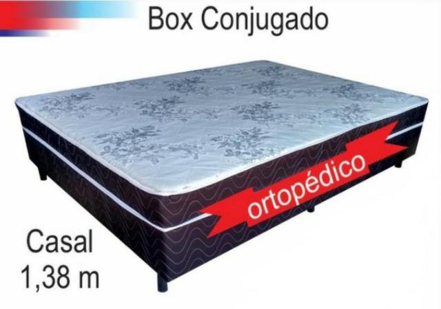 Cama box de casal modelo ortopedico