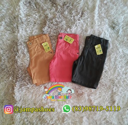Bermuda color infantil masculina