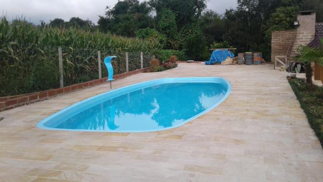 Piso piscina X Arenito X caxambu = Arenito Taquara Direto da Fábrica - Foto 5