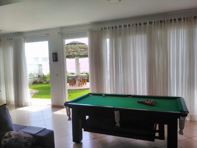 Casa com piscina, pé na areia em Perequê - Foto 13