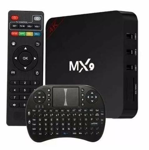 TV box com mini teclado