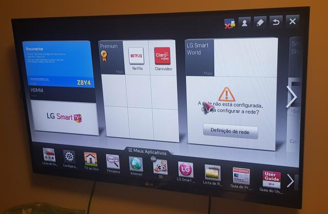 Smart TV Led LG 3D 42'' lm7600 - Foto 2