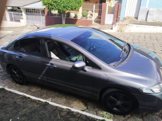 Civic lxs 2008 flex automatico troco por carro de menor valor