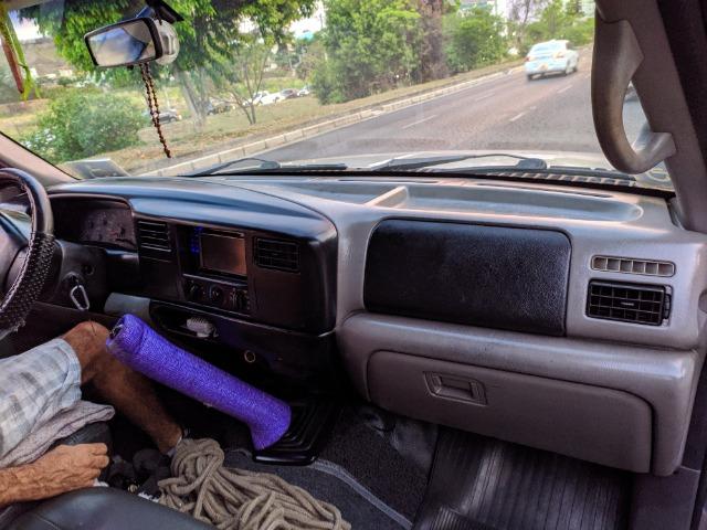 F250 99 diesel vendo ou troco em carro - Foto 6
