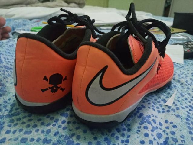 Chuteira Society Infantil Nike Hypervenom 32 33 Roupas E