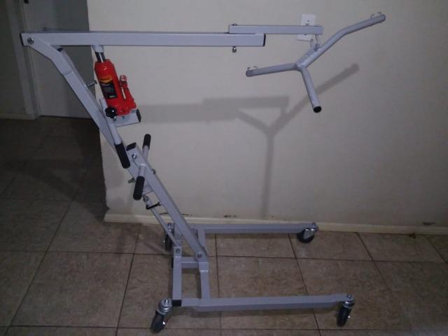 Guincho hidráulico Dobrável para pacientes acamados (para carro) ** - Foto 4