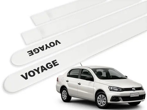 Promoção Friso Lateral Original Voyage 2015 Preto Ninja - Foto 2