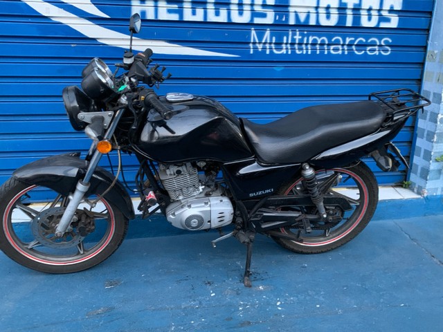 SUZUKI EN 125 YES ANO 2010 ACEITO CARTÃO 24 X 1.5% AM ACEITO MOTO NA TROCA FIN 36 X
