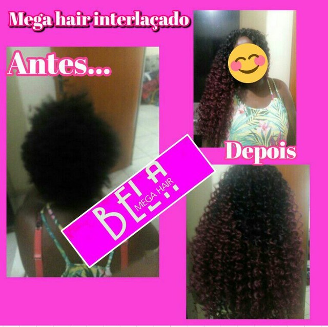 Mega Hair Alongamento de cabelos  - Foto 3