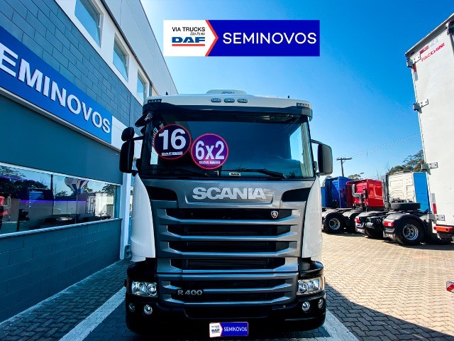 SCANIA R400 6X2 2016 COM RETARDER