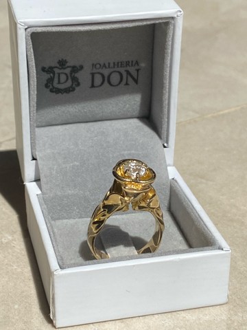 Anel em Ouro 18K 750 14,6 gramas - Foto 4