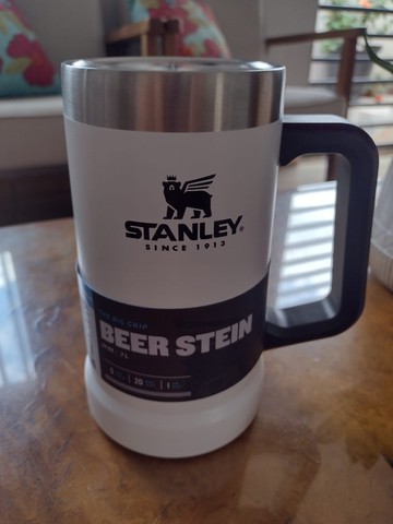  Caneca Branca Stanley Térmica Para Cerveja - Foto 4
