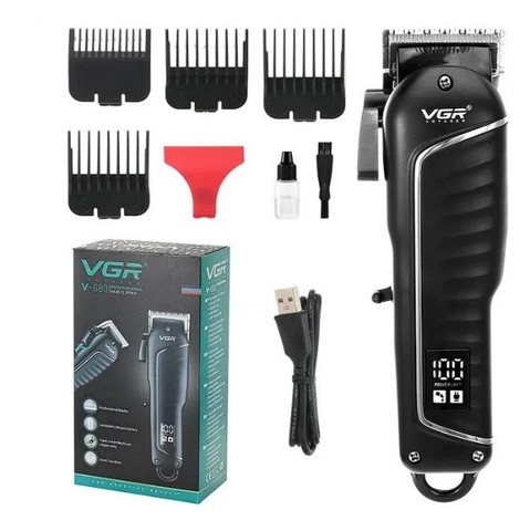 VGR V-683 Maquina De Cortar Cabelo Profissional 