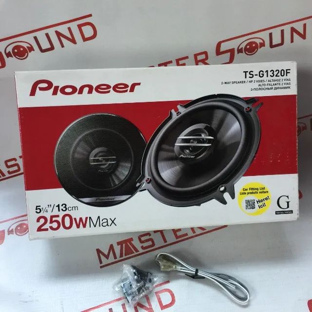 embalagem pioneer ts-g1320f 5' polegadas com ferragem e fiaçao. - Foto 2