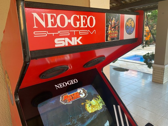 Lindo Fliperama NeoGeo placa original 