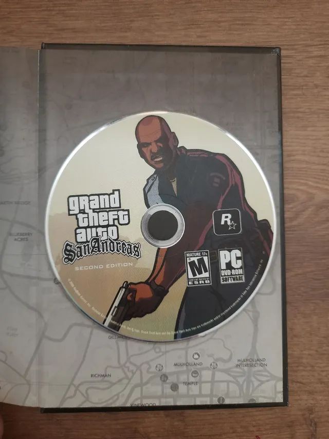 Grand Theft Auto: San Andreas 2nd Ed DVD for Windows PC by