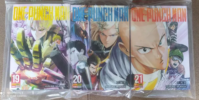 Kit: Mangá One Punch Man Vol.25 e 26 Novos e em Português em Promoção na  Americanas