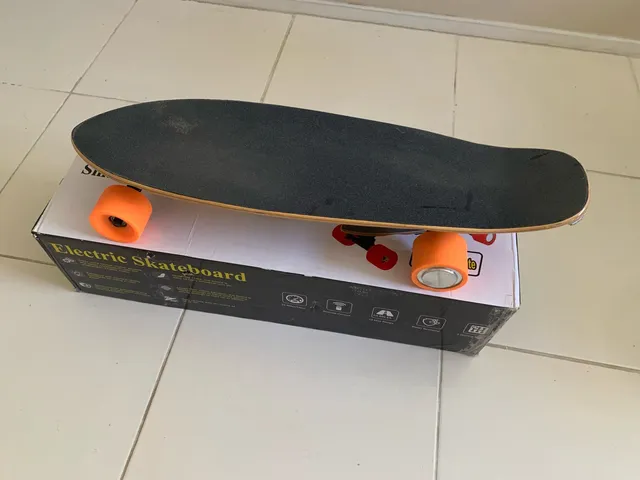 Skate Elétrico Hoverboard 6.5 Fogo e Água com LED Frontal e