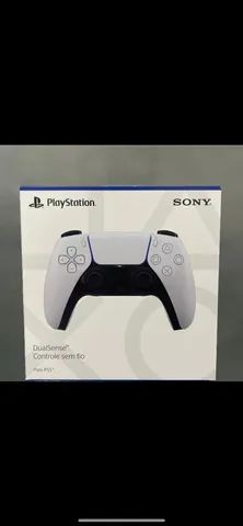 Controle Ps5 Dualsense Sem Fio Novo Lacrado Pronta Entrega Original Sony  Branco
