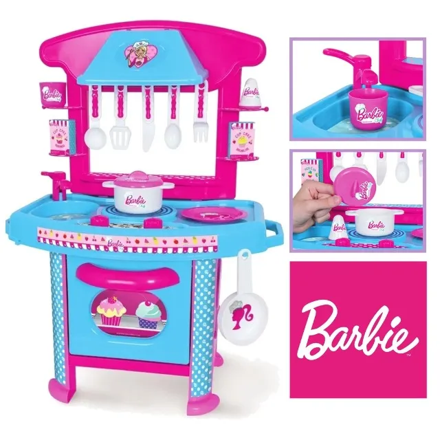 Estante / Jogo De Cozinha Barbie Antigo