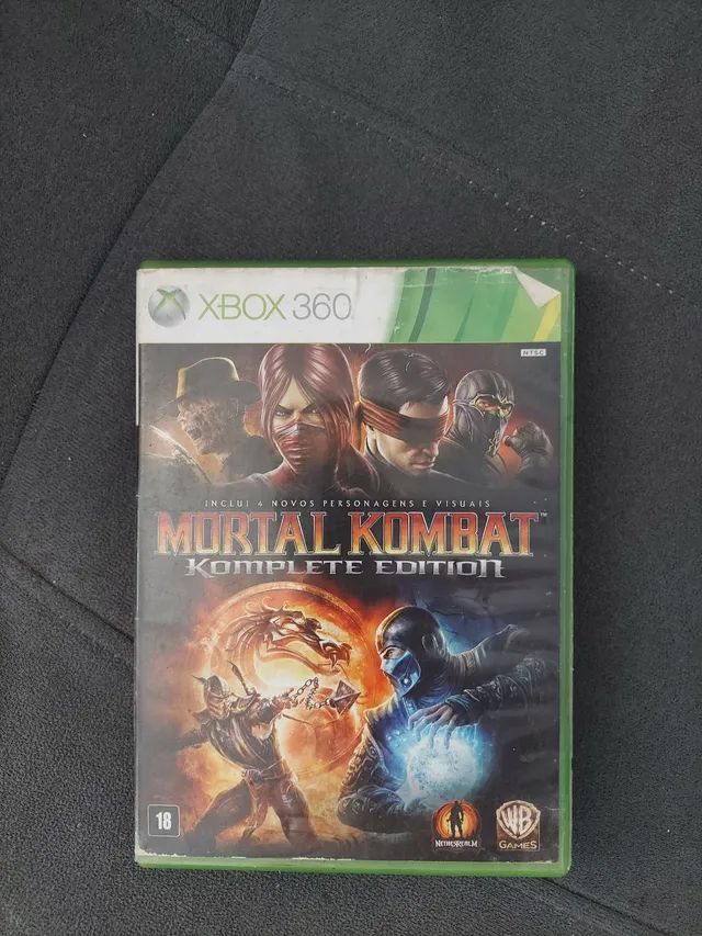 Mortal Kombat Komplete edition Xbox 360 original em mídia física