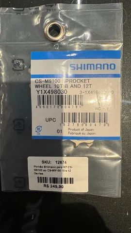 KIT ENGRENAGEM SHIMANO M9100  XTR 10/12 ZERO  - Foto 3