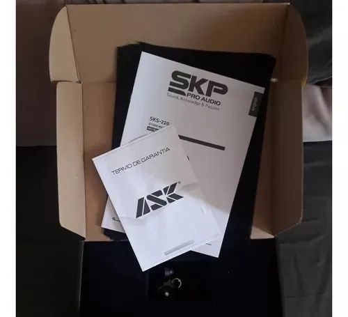 Microfone Studio Skp Pro Audio Sks-220 (brinde 1cabo 2m) - Foto 4