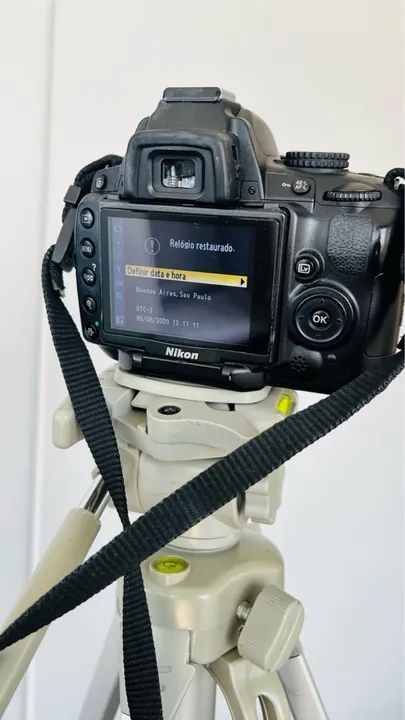 Camera Nikon D5000 com tripe targus (BAIXEI O VALOR) - Foto 6