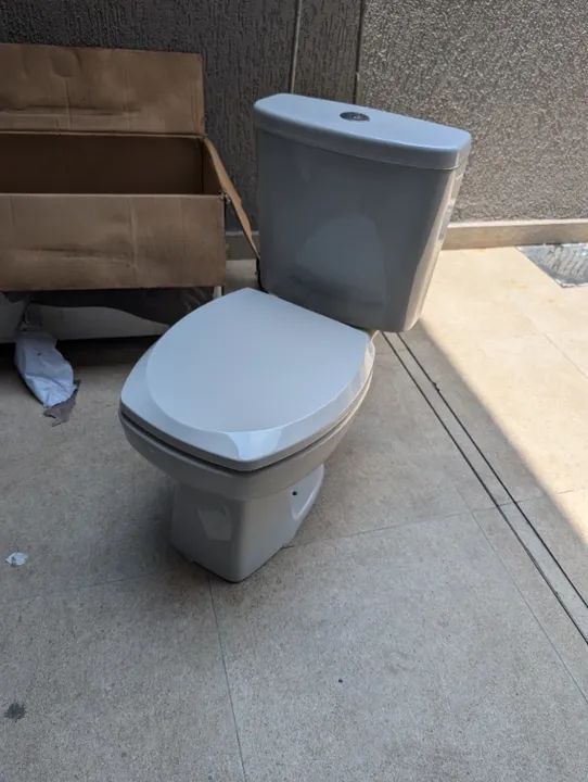 vaso sanitário cinza - Foto 3