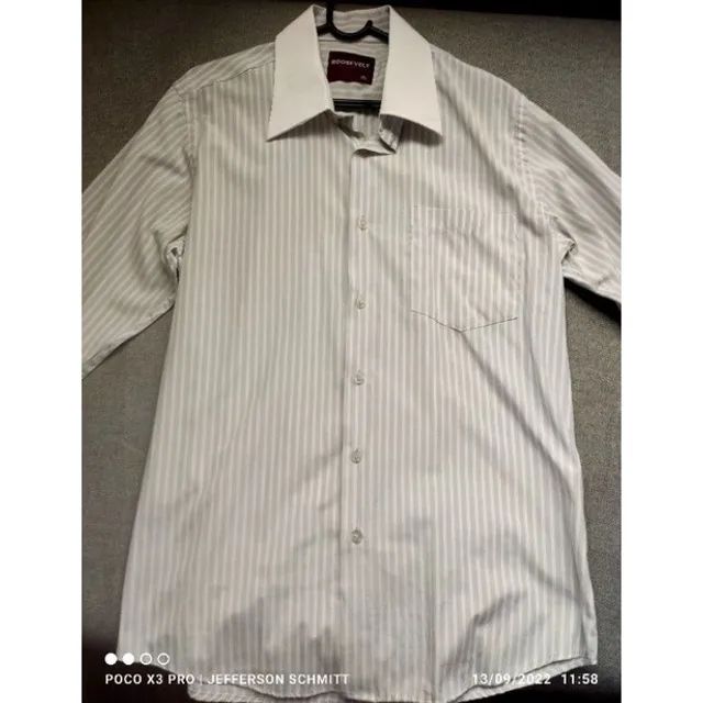 Camisa Social Roosevelt ML Tamanho: 2 (P)