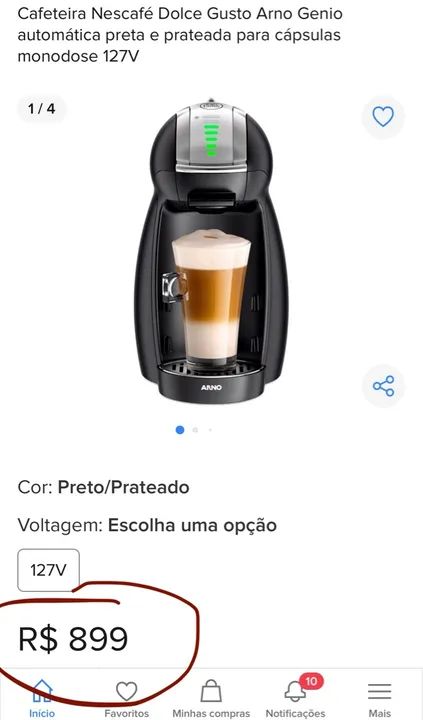 Cafeteria Dolce Gusto Genio II - Foto 2