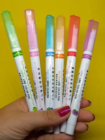 Papelaria Kit de Marca Texto