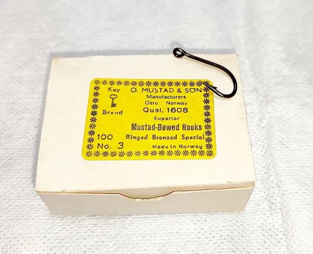 Anzol Mustad Norueguês original 1608 3