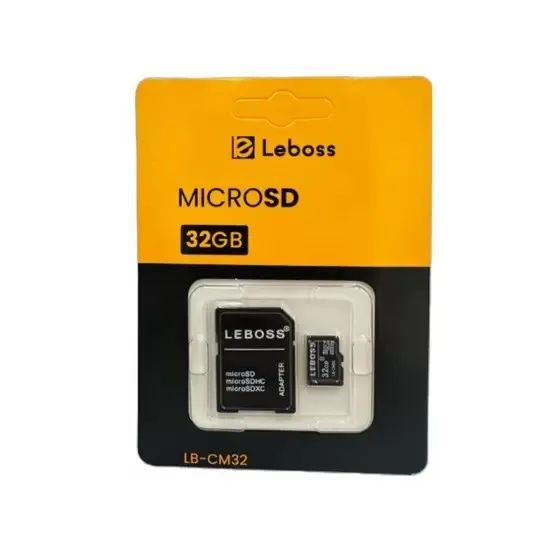 Cartão de Memória Leboss 32GB LB-CM32 MicroSD com Adaptador SD - WZetta