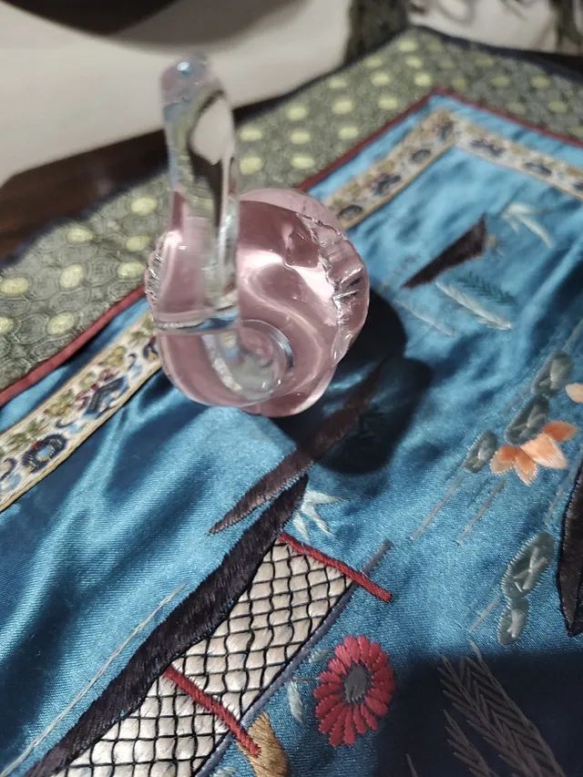 Elefante em murano rosa - Foto 2