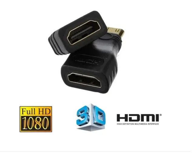 Cabos e Adaptadores Emenda Mini Micro Hdmi Novo  - Foto 4