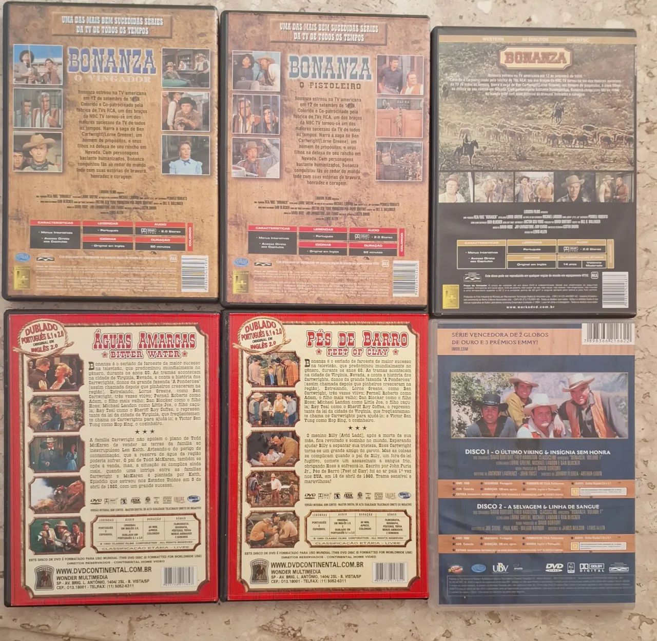 Coleção de DVDs Bonanza - Faroeste/Western Collection - Foto 5
